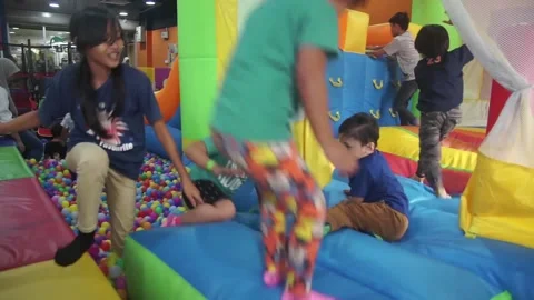 Editorial : Indoor Playground Video stock 146349551