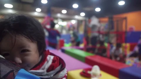 Editorial : Indoor Playground Video stock 146349630