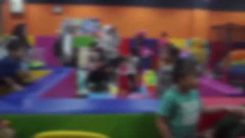 Editorial : Indoor Playground Stock Footage 146349805
