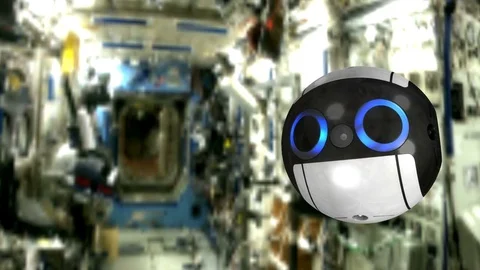 Editorial JAXA Int-Ball3 Stock Footage 78835092