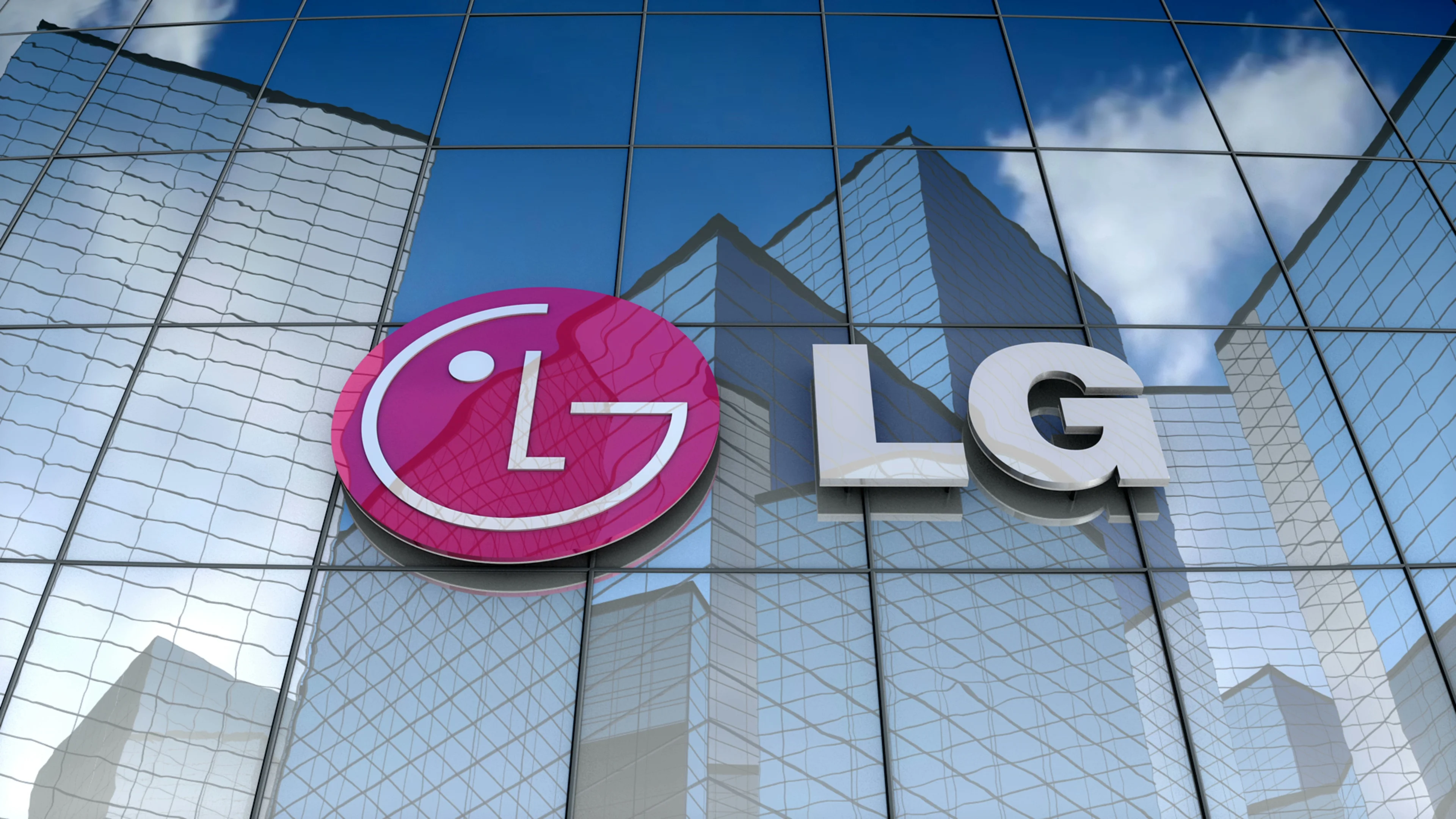 Editorial, LG Electronics Inc. logo on g... | Stock Video | Pond5