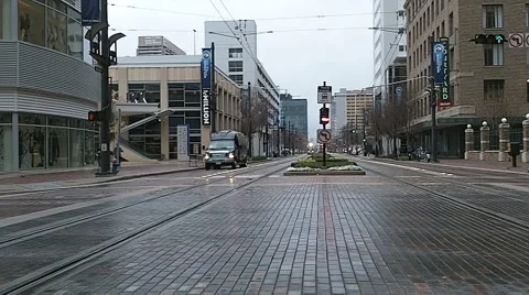 Editorial: Light Rail Train Passing By Video stock 1214274