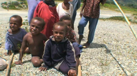 Editorial, Native children Stock Footage 368587