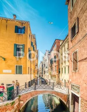 Editorial Ponte Duodo Barbarigo in Venezia Stock Photos