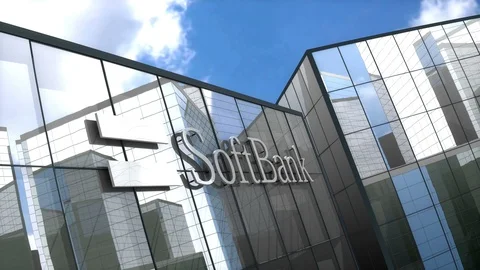 Editorial, Softbank building	 Stock Footage 91569054