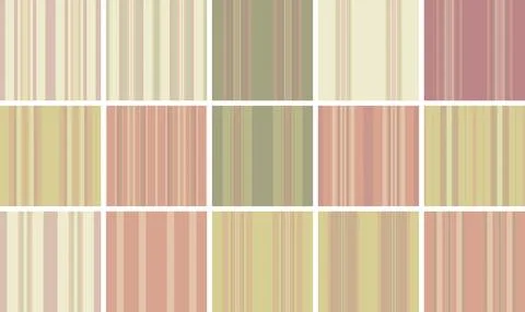 Editorial striped pattern bundle for print layouts. Structured lines backgr.. Stock Illustration
