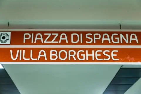 EDITORIAL underground signboard Stock Photos