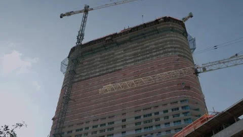 Editorial Use Only August 20, 2024 St. Petersburg, FL, USA. Construction on The Stock Footage 282543345