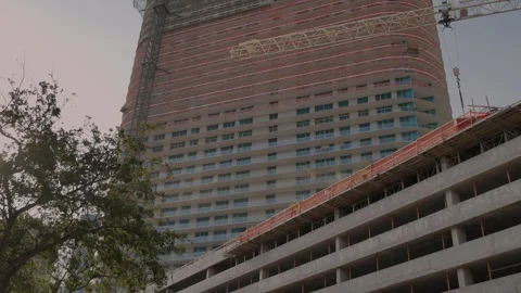 Editorial Use Only August 20, 2024 St. Petersburg, FL, USA. Construction on The Stock Footage 282543365