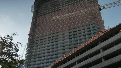 Editorial Use Only August 20, 2024 St. Petersburg, FL, USA. Construction on The Stock Footage 282543387