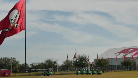Editorial Use Only December 10, 2024.Tampa, FL, USA. Early afternoon View team p Stock Footage 295292754