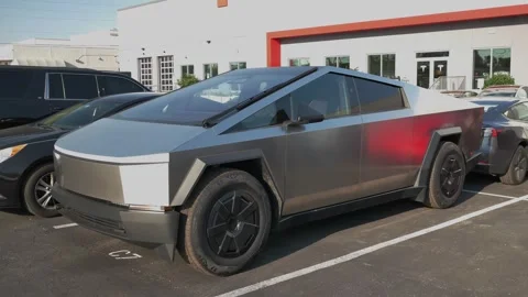 Editorial Use Only March 15, 2025. St. Petersburg, FL, USA. Tesla Dealership car Stock Footage 304290810