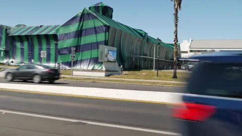 Editorial Use Only March 19, 2025. St. Petersburg, FL, USA. Termite tent over Hi Stock Footage 304642672