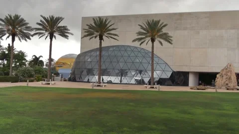 Editorial Use Only May 17, 2024 St. Petersburg, Florida, USA. Pan up from green Stock Footage 275771577