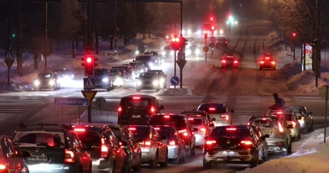 Editorial Use Only. A Traffic jam 動画素材 170778425