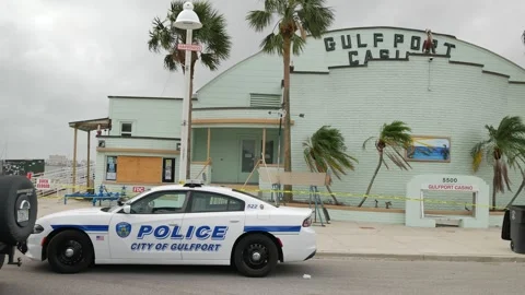 Editorial Use Only Wide view November 7, 2024. Gulfport, FL, USA. Green Historic Stock Footage 291309935