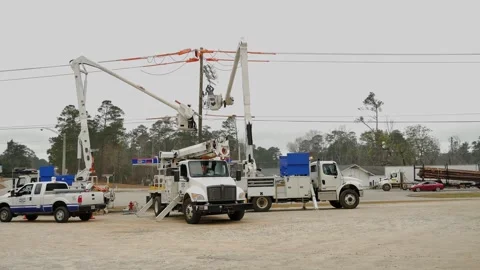 Editorial Use Only Wide view December 18, 2024 Columbia County, GA USA. Multiple Stock Footage 296196414