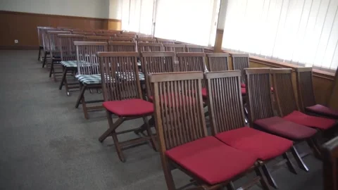 Editorial View of Historic and Modern Church Architecture Interior and Exterior Stock Footage 341980033