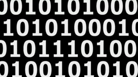 Editors Element large binary code loop Stock Footage 490855
