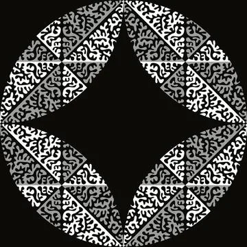 Edler Kreis graphical seamless pattern Copyright: xZoonar.com/angetax 8479... Stock Photos