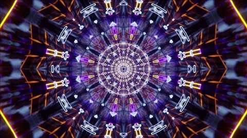 EDM LOOP Stock Footage 341526747