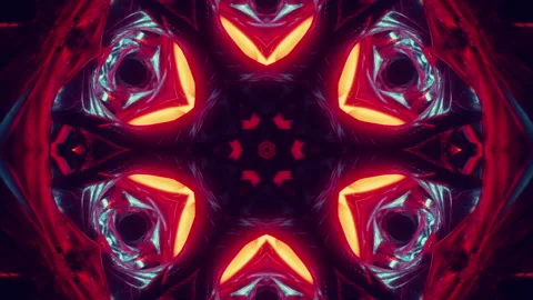 EDM VJ Loop 03 Stock Footage 169681831