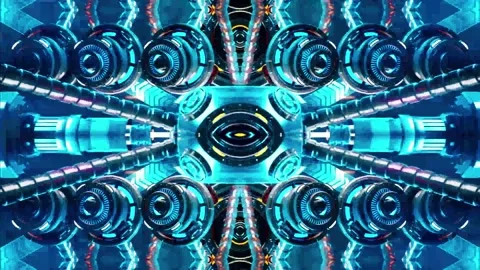 EDM VJ Loop 13 Stock Footage 188067489
