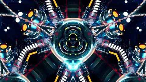 EDM VJ Loop 15 Stock Footage 188067552