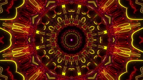 EDM VJ Loop 23 Stock Footage 202130147