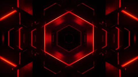 EDM VJ LOOP Stock Footage 136455126