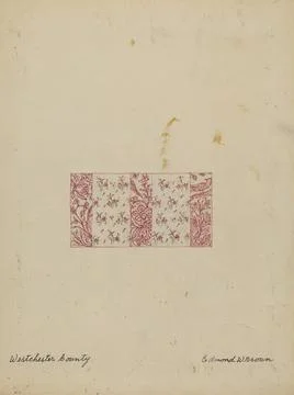 Edmond W Brown, Patchwork Quilt, c 1936 Patchwork Quilt Copyright: xpiemag... 스톡 사진