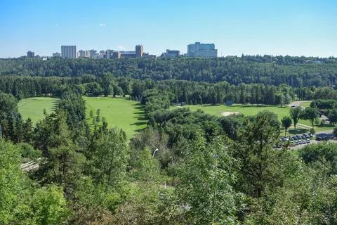 Edmonton Canada Foto stock