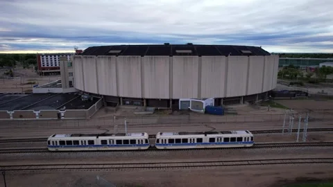 Edmonton Coliseum Stock Footage 341960761
