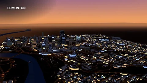 Edmonton Stock Footage 342246387