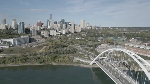 Edmonton at high noon Stock Footage 288053942