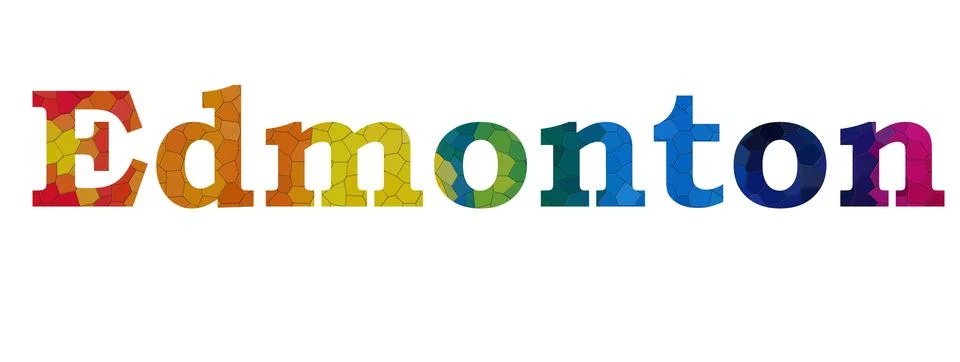 Edmonton Stock Illustration