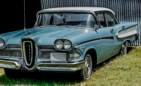 Edsel car that failed Stock Photos