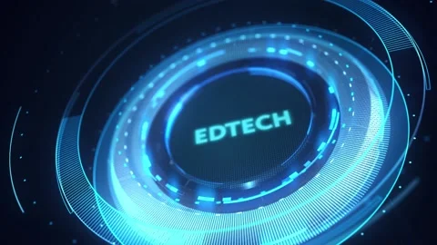 EdTech Education Technology e-learning online learning internet technology co 스톡 동영상 195164398