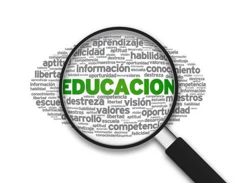 Educacion Illustrazione stock