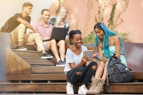 Educate yourself by educating each other Stock Photos