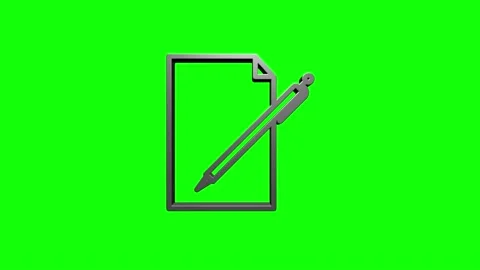 EDUCATION 3D silver icon design isolated on empty background. Go to school Stock Footage 153817130