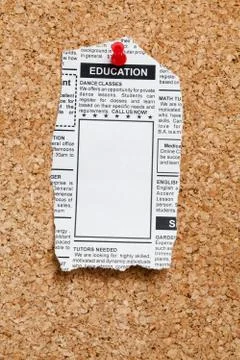 Education Ad Foto stock