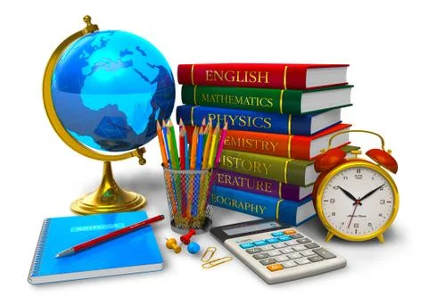 Education and back to school concept Stock Illustration