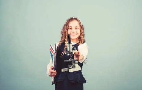 Education and knowledge. child study bilogy lesson. Discover future. back to Stock Photos