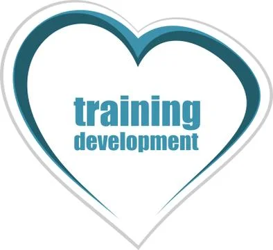 Education and learn concept: Training Development Stock Illustration