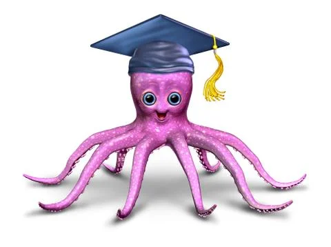 Education and learning character Stock Illustration