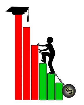 Education and Poverty Stock-Illustration