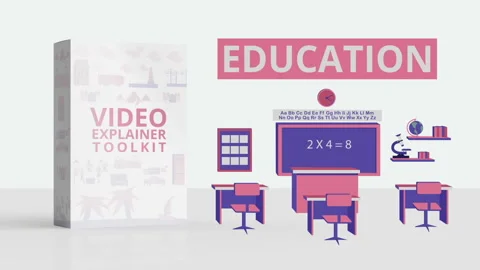 Education and Study Video Explainer Toolkit Stock After Effects