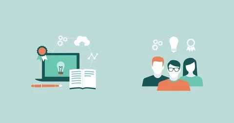 Education and technology Stock Footage 81779868