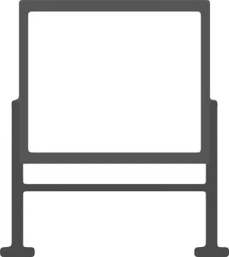 Education board vector illustration isolated on background 스톡 일러스트